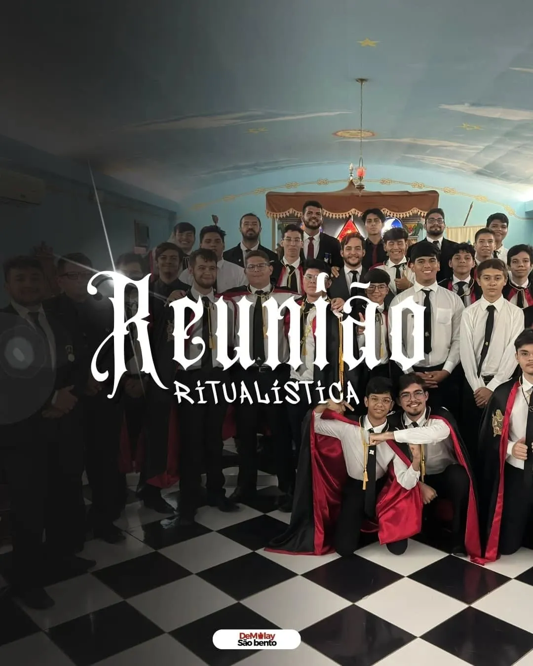 No último sábado, 07/12, foi realizada mais uma reunião ritualística do Capítulo Redenção…